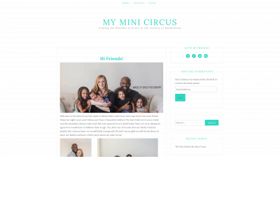myminicircus.com snapshot