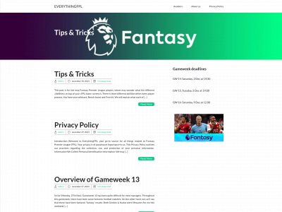 everythingfpl.com snapshot