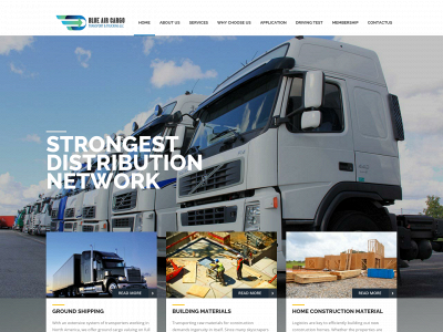 blueaircargo.com snapshot