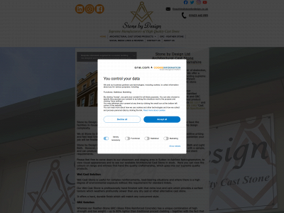 stonebydesign.co.uk snapshot