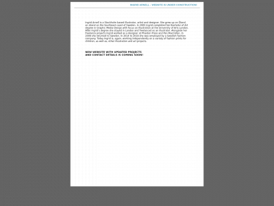 ingridarnell.com snapshot