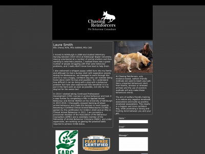 chasingreinforcers.co.uk snapshot
