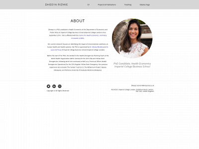 dheeya.co.uk snapshot