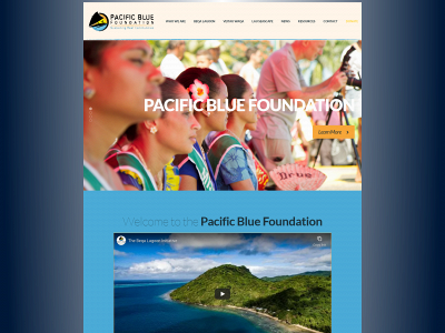 pacificbluefoundation.org snapshot