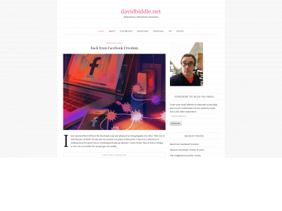 davidbiddle.net snapshot