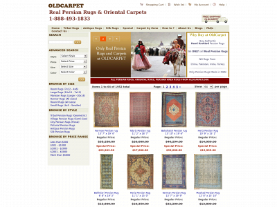 oldcarpet.org snapshot