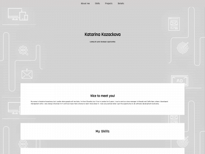 katarinakozackova.co.uk snapshot