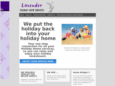 lavenderholidayhomeservices.com snapshot