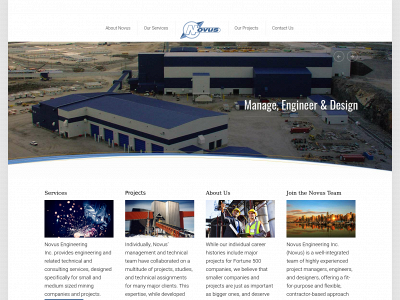 novus-eng.com snapshot