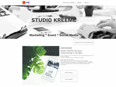 studiokreeme.be snapshot