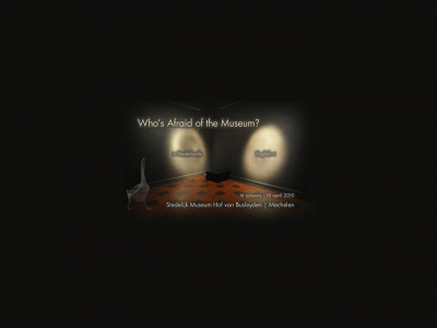 whosafraidofthemuseum.be snapshot