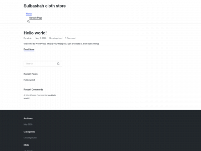 sulbashah.com snapshot