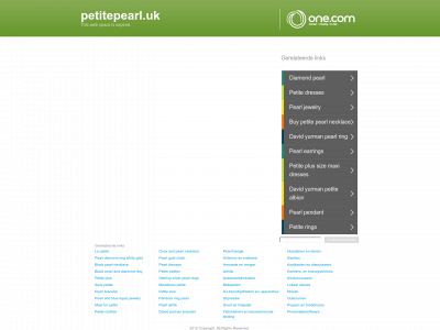 petitepearl.uk snapshot