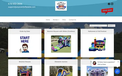 www.anyeventinflatable.com snapshot