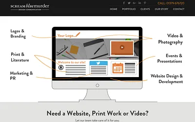 screambluemurder.co.uk snapshot
