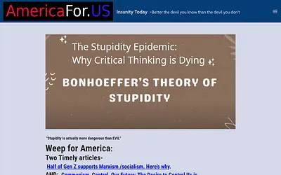 americafor.us snapshot