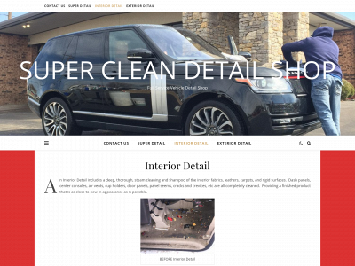 supercleandetailshop.com snapshot