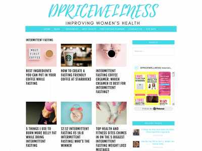dpricewellness.com snapshot