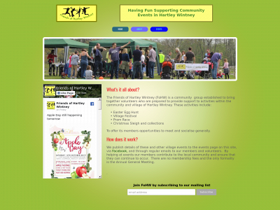 friendsofhartleywintney.co.uk snapshot