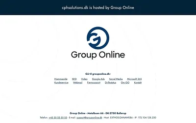 cphsolutions.dk snapshot