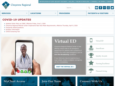 www.cheyenneregional.org snapshot