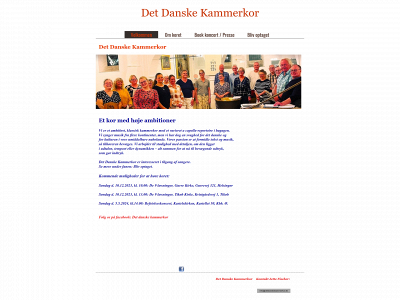 detdanskekammerkor.dk snapshot