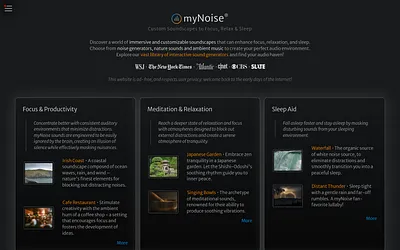 mynoise.net snapshot