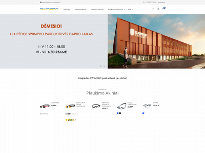 swimpro.lt snapshot