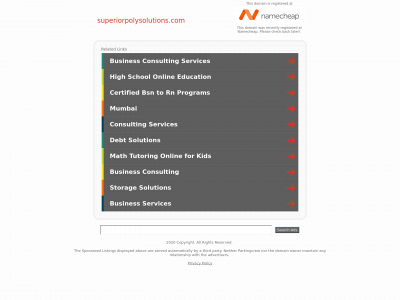 superiorpolysolutions.com snapshot
