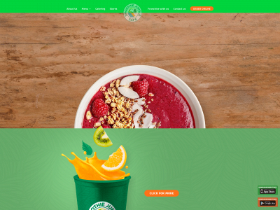smoothiejunglecafe.com snapshot