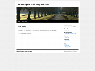 lifewithlymebutlivingwithgod.com snapshot