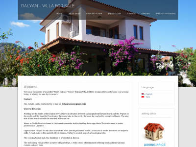 dalyanhouse.com snapshot