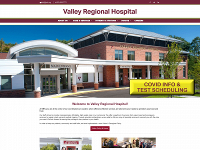 vrh.org snapshot