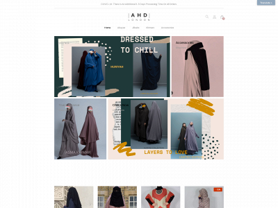 ahdlondon.co.uk snapshot