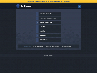 car-files.com snapshot