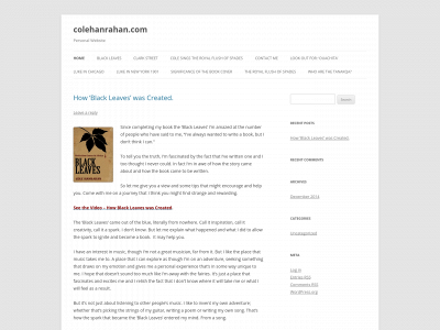 colehanrahan.com snapshot