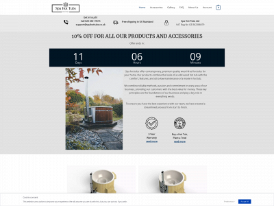 spahottubs.co.uk snapshot