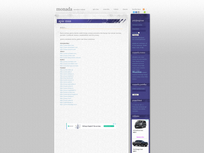 monada.lt snapshot