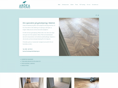 ardeaparkettslipning.se snapshot