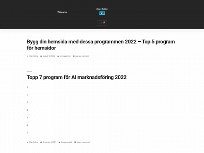 starsonline.se snapshot