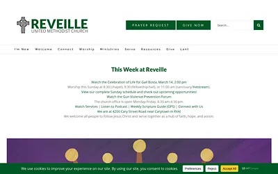 reveilleumc.org snapshot