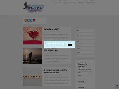 theunclippedlife.com snapshot