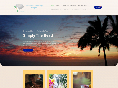 kieleokona.com snapshot