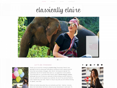classicallyclaire.com snapshot