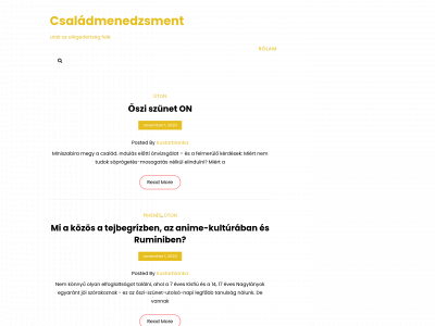 csaladmenedzsment.com snapshot