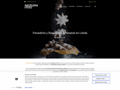 pasteleriacolell.com snapshot