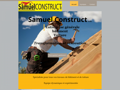 samuelconstruct.be snapshot