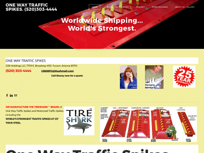 www.onewaytrafficspikes.com snapshot