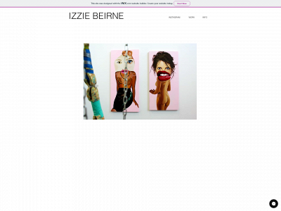 izziebeirne.co.uk snapshot