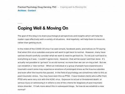 dougdhenning.com snapshot